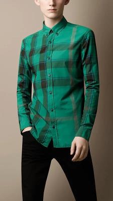 Cheap Burberry Men Shirts wholesale No. 922